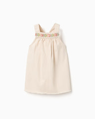 Braga Detalle Bordado Beige Zippy