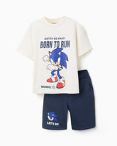 Conjunto Bermuda Estampado Sonic Zippy