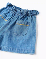 Short Detalle Bolsillos Denim Zippy detalle