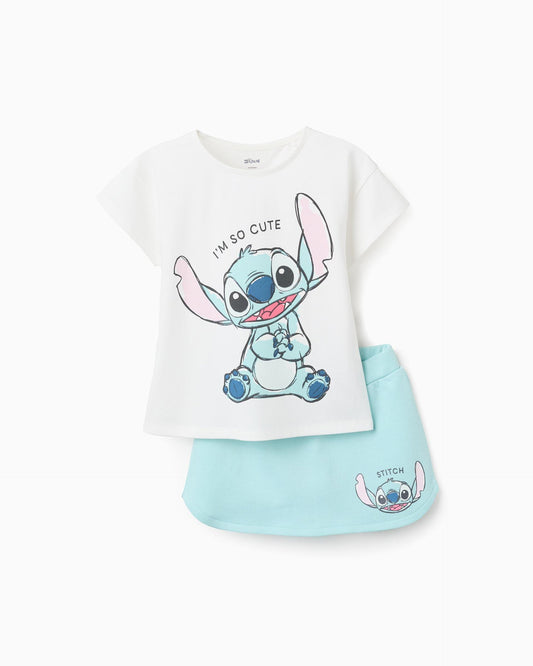 Conjunto Short Stich Azul Claro Zippy