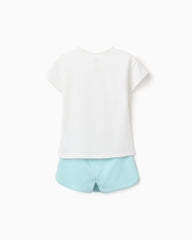 Conjunto Short Stich Azul Claro Zippy