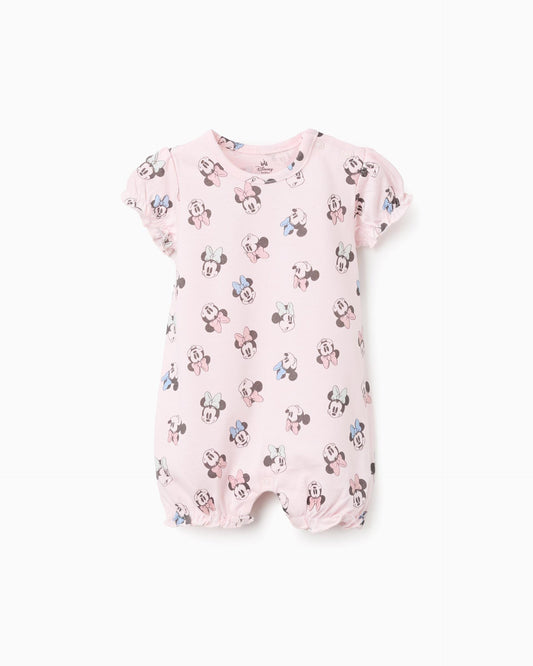 Pelele Estampado Minnie Rosa Zippy