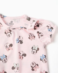 Pelele Estampado Minnie Rosa Zippy detalle