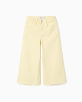 Pantalón Bota Recta Amarillo Zippy