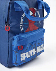 Morral Acolchado Spider-Man Navy Zippy detalle