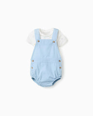 Conjunto Overol Cangrejo Denim Zippy