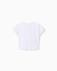 Blusa Detalles Tulipanes Blanco Zippy