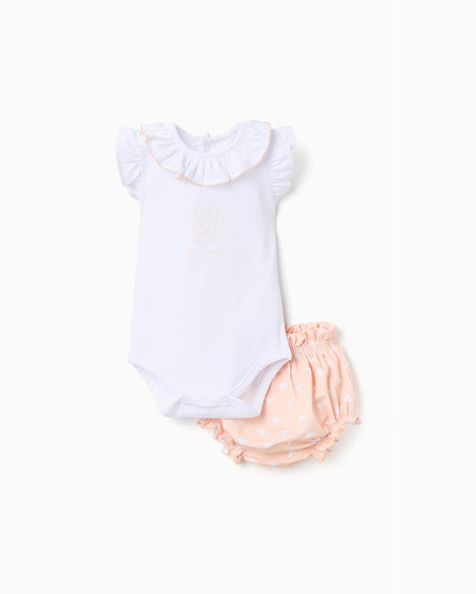 Conjunto Short Body Minnie Naranja Zippy