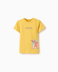 Camiseta Estampado Tigre Mostaza Zippy