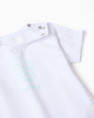 Conjunto Bermuda Estampado Mickey Verde Zippy DETALLE