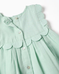 Vestido con Panty Pecho Verde Zippy dseño