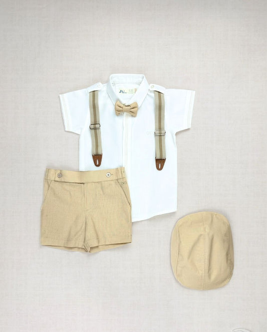 Conjunto Ceremonia Bermuda Café