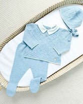 Primer Día Tricot Gris Celeste Martín Aranda