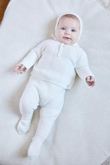 Primer Día Tricot Cuello Crudo