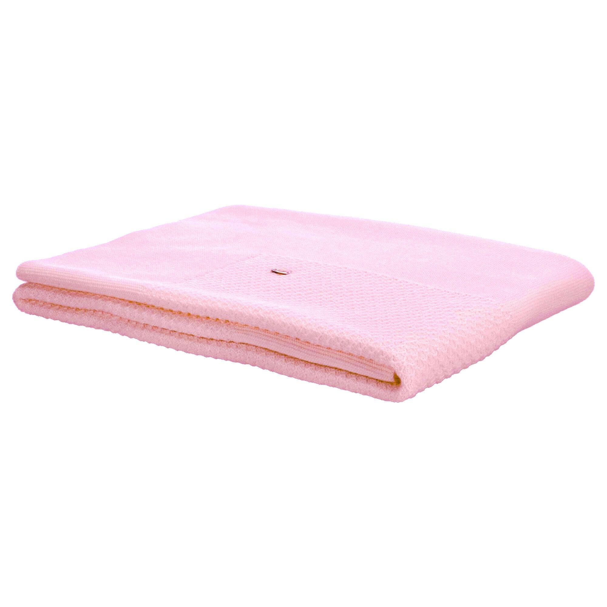 Manta En Hilo Rosa Martín Aranda