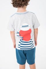 Conjunto 2 Piezas Bermuda Pirata Interactivo