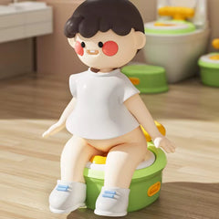 Vasenilla Para Niños Multifuncional Verde Estilo