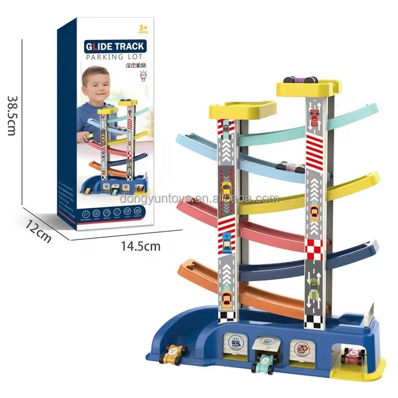 Juguete Para Niños Torre Parking Carros