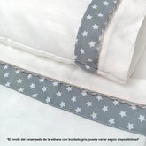 Juego De Sábanas Para Corral Gris Toral