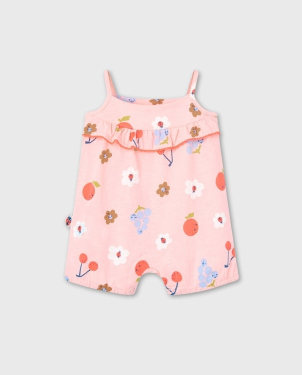 Pelele Estampado Mariquita Rosa Boboli