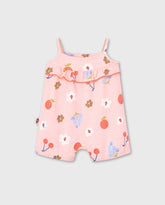 Pelele Estampado Mariquita Rosa Boboli