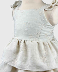 Vestido Boleros Detalle Bordado Elegante