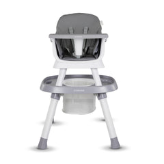 Silla Comedor Steps Premium 12 En 1 Gris