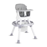 Silla Comedor Steps Premium 12 En 1 Gris