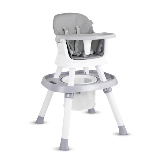 Silla Comedor Steps Premium 12 En 1 Gris Bebesit