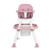 Silla Comedor Steps Premium 12 En 1 Rosa