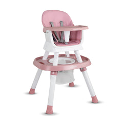 Silla Comedor Steps Premium 12 En 1 Rosa