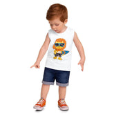 Esqueleto Estampado León blanco