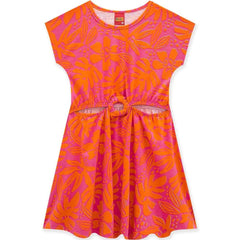 Vestido Estampado Hojas