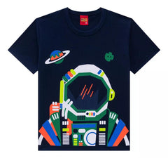 Conjunto Niño Astronauta y Bermuda Verano | Travesuras camiseta