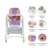 Silla Comedor Aquarella Bebesit Rosa