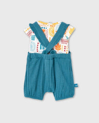 Conjunto Braga y Blusa Estampada Boboli Niña