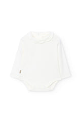 Vestido Bordado Patos Negros Boboli Cuello