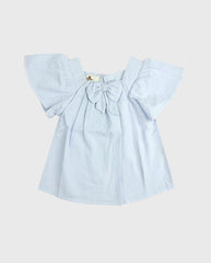 Blusa Detalle Pecho Moño