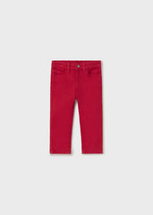 Pantalón Largo Slim Fit Rojo Mayoral