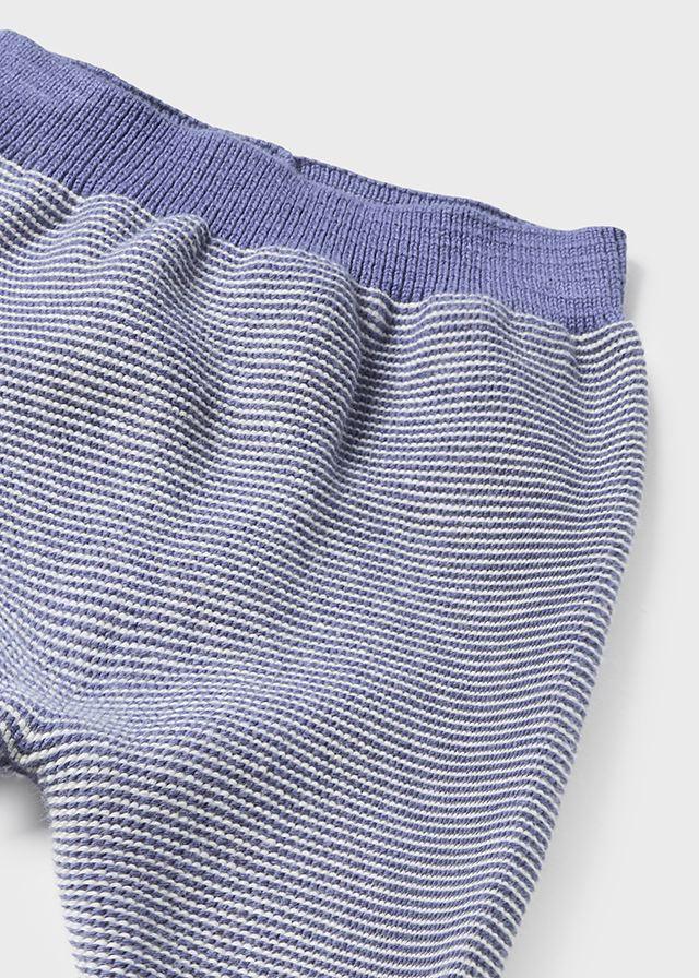 Conjunto 2 Piezas Tricot Azul Detalle Cuello Mayoral Pantalón