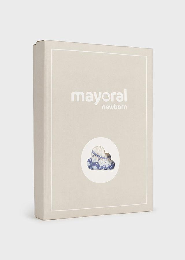 Conjunto 2 Piezas Tricot Azul Detalle Cuello Mayoral Empaque