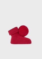 Set Calcetines Y Diadema Pompón Rojo Mayoral Estilo