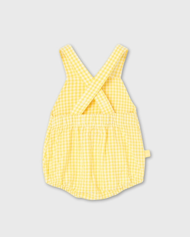 Body Cuadros Amarillo Boboli Yellow
