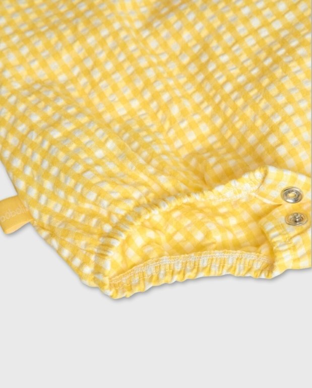 Body Cuadros Amarillo Boboli Boton