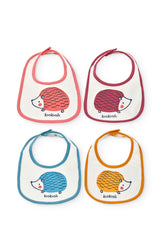 Set 4 Piezas Baberos Estampados Erizo Boboli