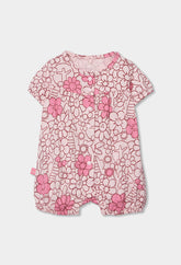 Pelele Estampado Jardin Mariposa Rosa Boboli