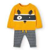 Conjunto Jersey Perrito Amarillo