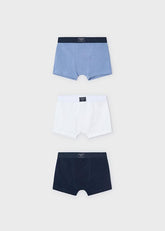 Set 3 Boxers Azul Mayoral