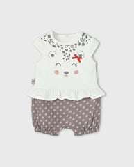 Pelele Leopardo Combinado Boboli