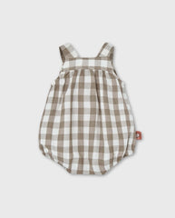 Body Cuadros Gris Boboli Niña